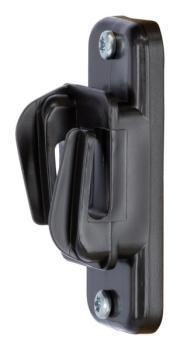 AKO Breitbandisolatoren - 100 Stück - Isolator für Weidezaunband bis 20 mm zum Anschrauben oder Nageln